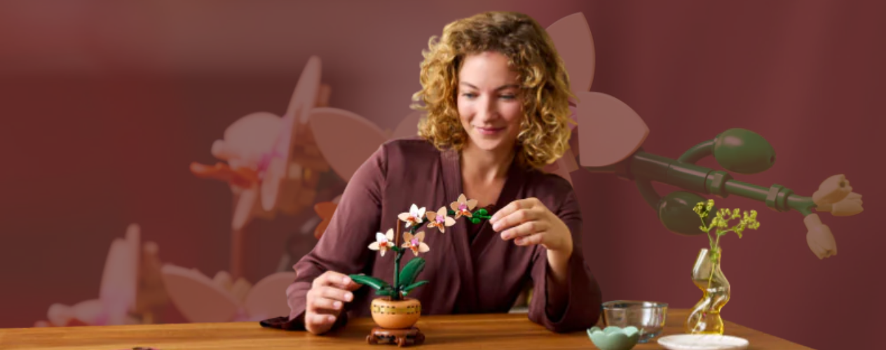 LEGO® Botanicals duran más y son el regalo perfecto para San Valentín