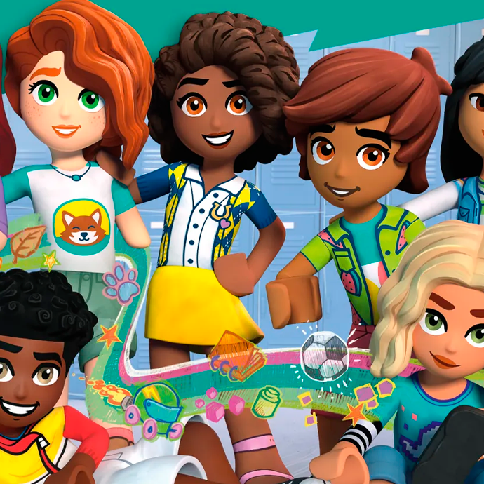 Amistad re imaginada: The LEGO Group revela una nueva generación de LEGO® Friends