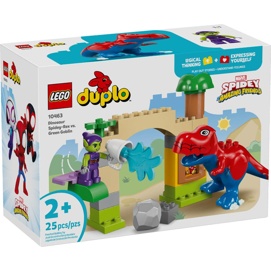 LEGO®Duplo: Dinosaurio Spidey-Rex Vs. Duende Verde (10463)_001