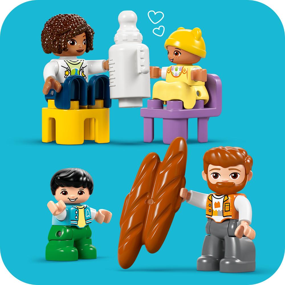 LEGO®Duplo: Casa Familiar Moderna “3 En 1” Con Figuras (10470)_005