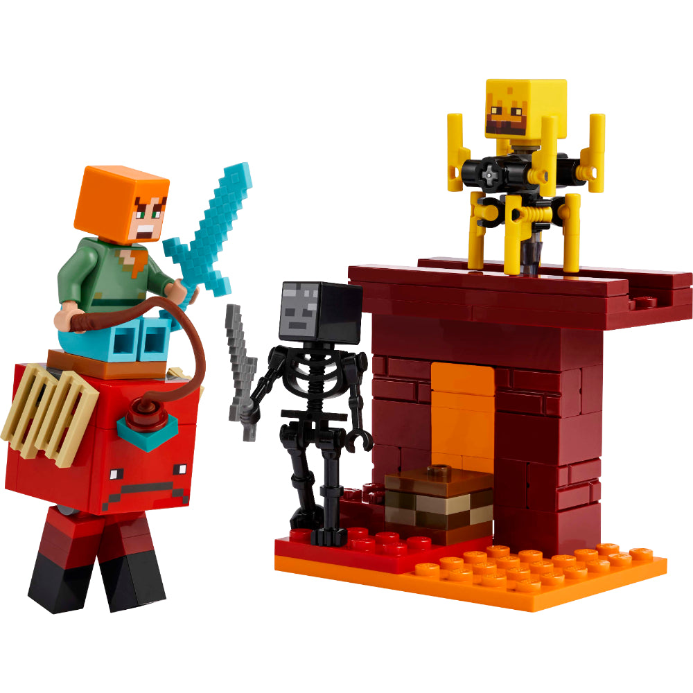 LEGO®Minecraft: La Batalla De Lava Del Inframundo (21266)_002