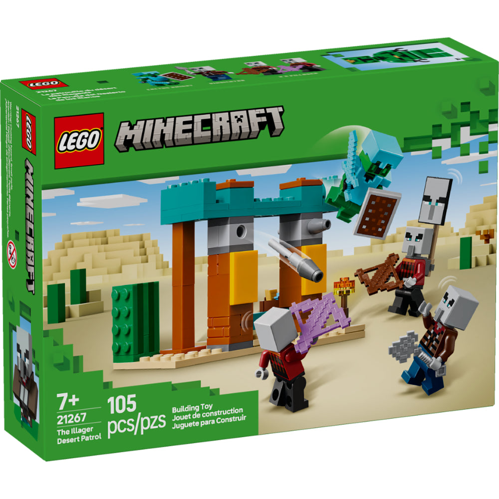 LEGO®Minecraft: La Patrulla Del Desierto De Los Maldeanos (21267)_001