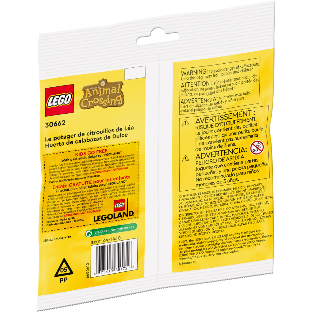 LEGO®  Animal Crossing  Huerta de calabazas de Dulce  (30662) _003