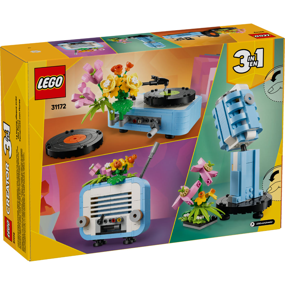 LEGO®Creator: Tocadiscos Con Flores (31172)_003