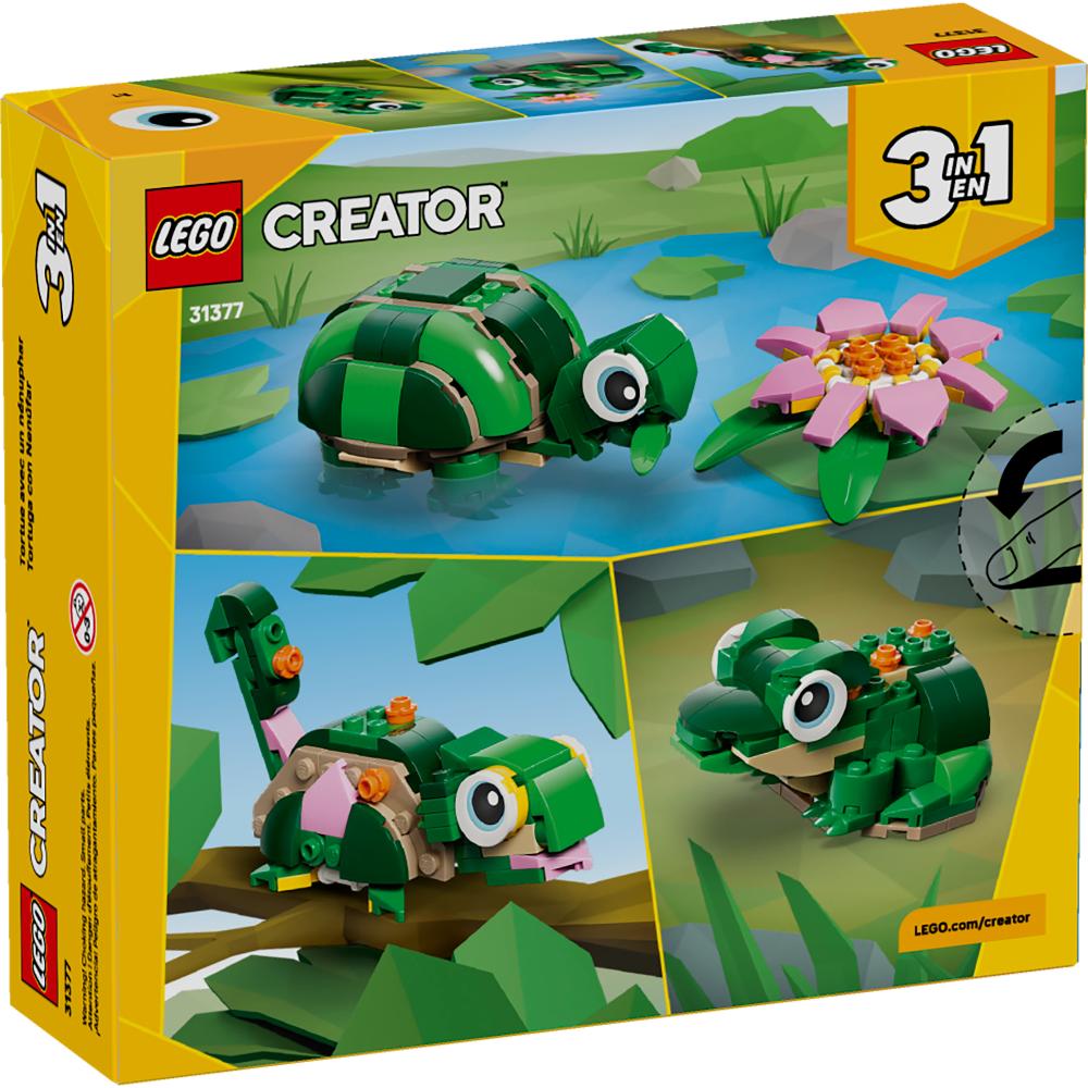 TORTUGA CON FLOR DE NENÚFAR
