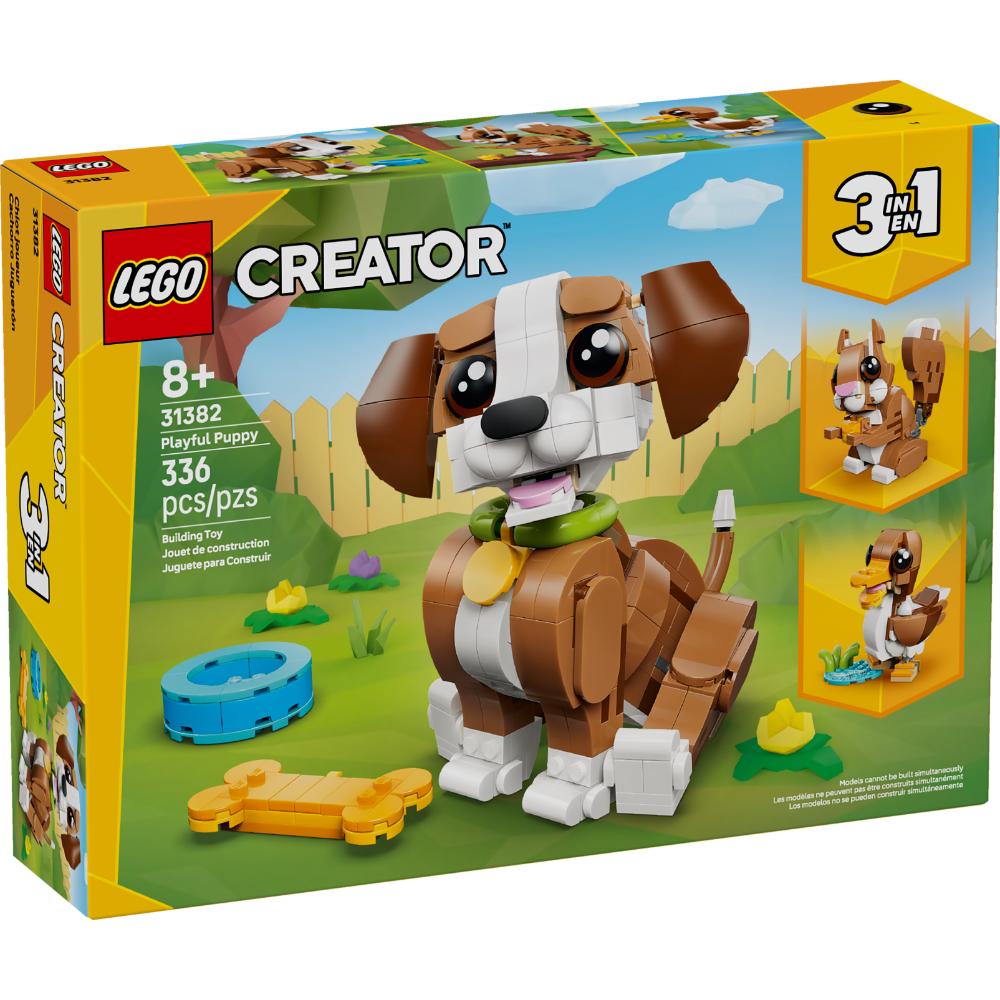 LEGO®Creator: Lindos Animales: Cachorro Juguetón (31382)_001