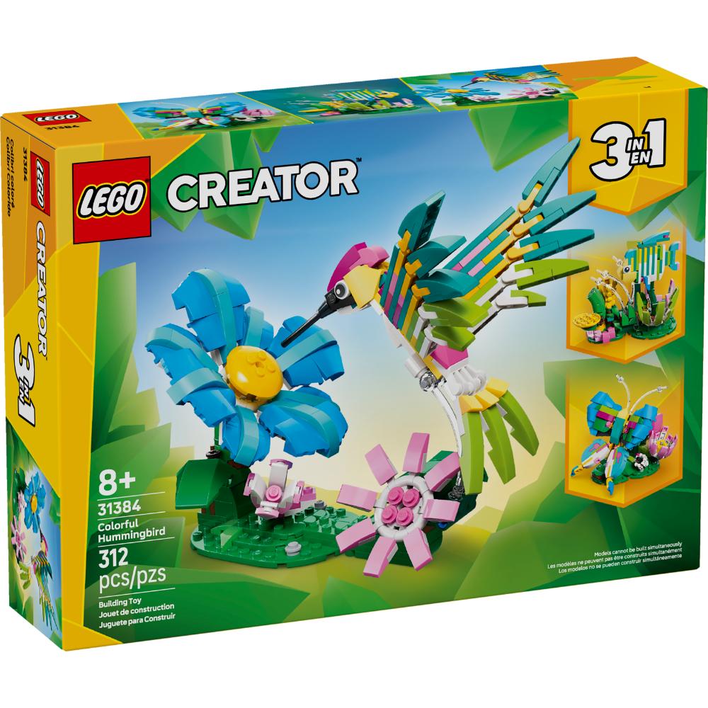 LEGO®Creator: Fauna Salvaje: Colibrí Colorido (31384)_001