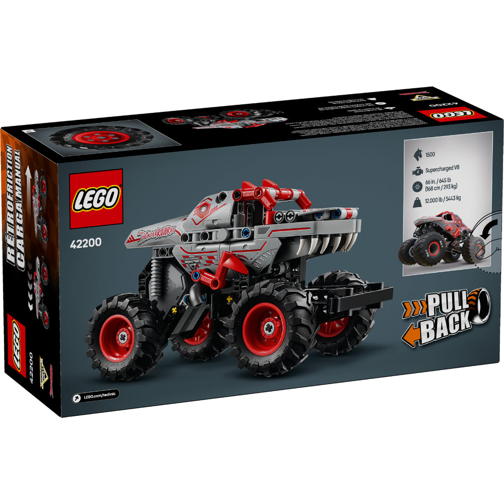 LEGO®Technic: Monster Jam™ ThunderROARus™ con Motor de Carga Manual (42200)_003