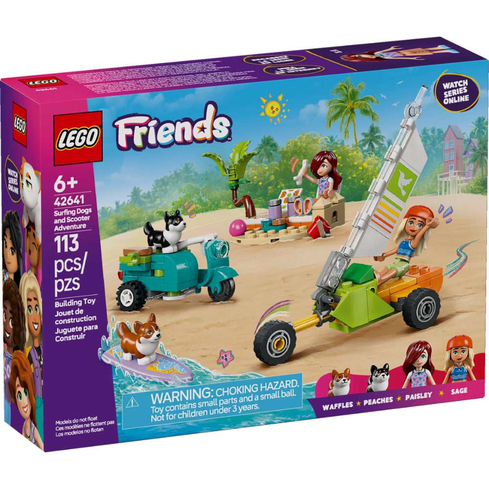 LEGO®Friends: Mascotas Surferas Y Aventura Sobre Ruedas (42641)_001