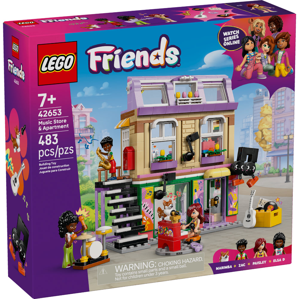 LEGO®Friends: Tienda De Música Y Departamento (42653)_001