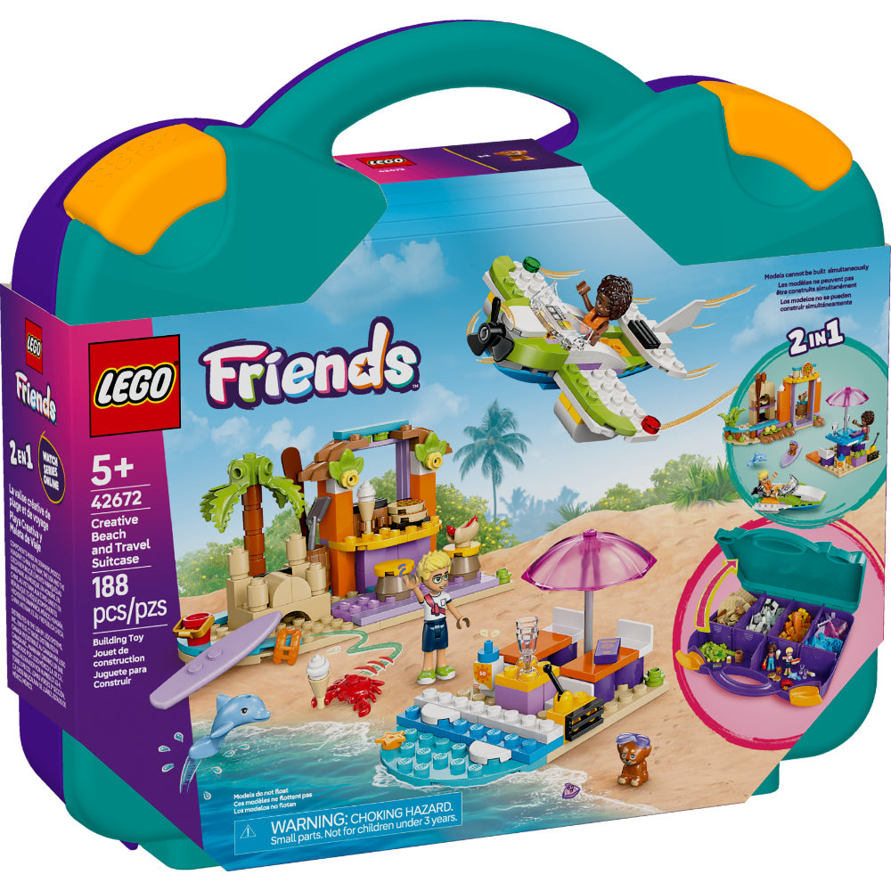 LEGO®Friends: Playa Creativa Y Maleta De Viaje (42672)_001