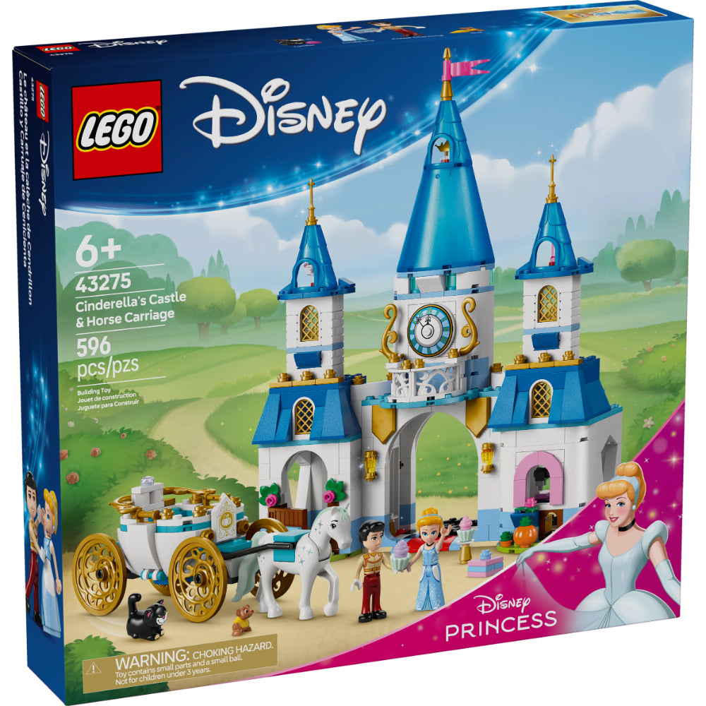 LEGO®Disney Princess: Castillo Y Carroza De Cenicienta (43275)_001