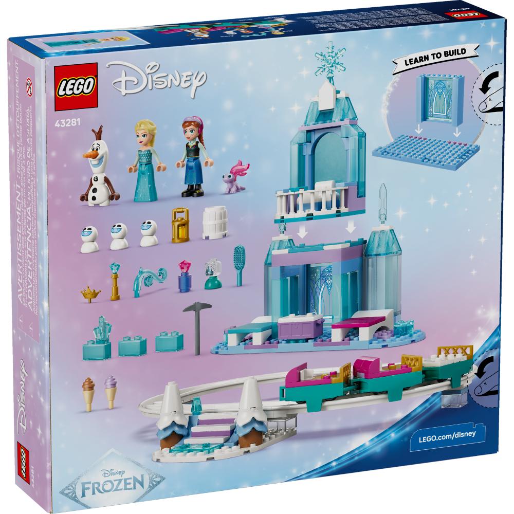 CASTILLO DE HIELO DE ELSA Y AVENTURA EN LA NIEVE
