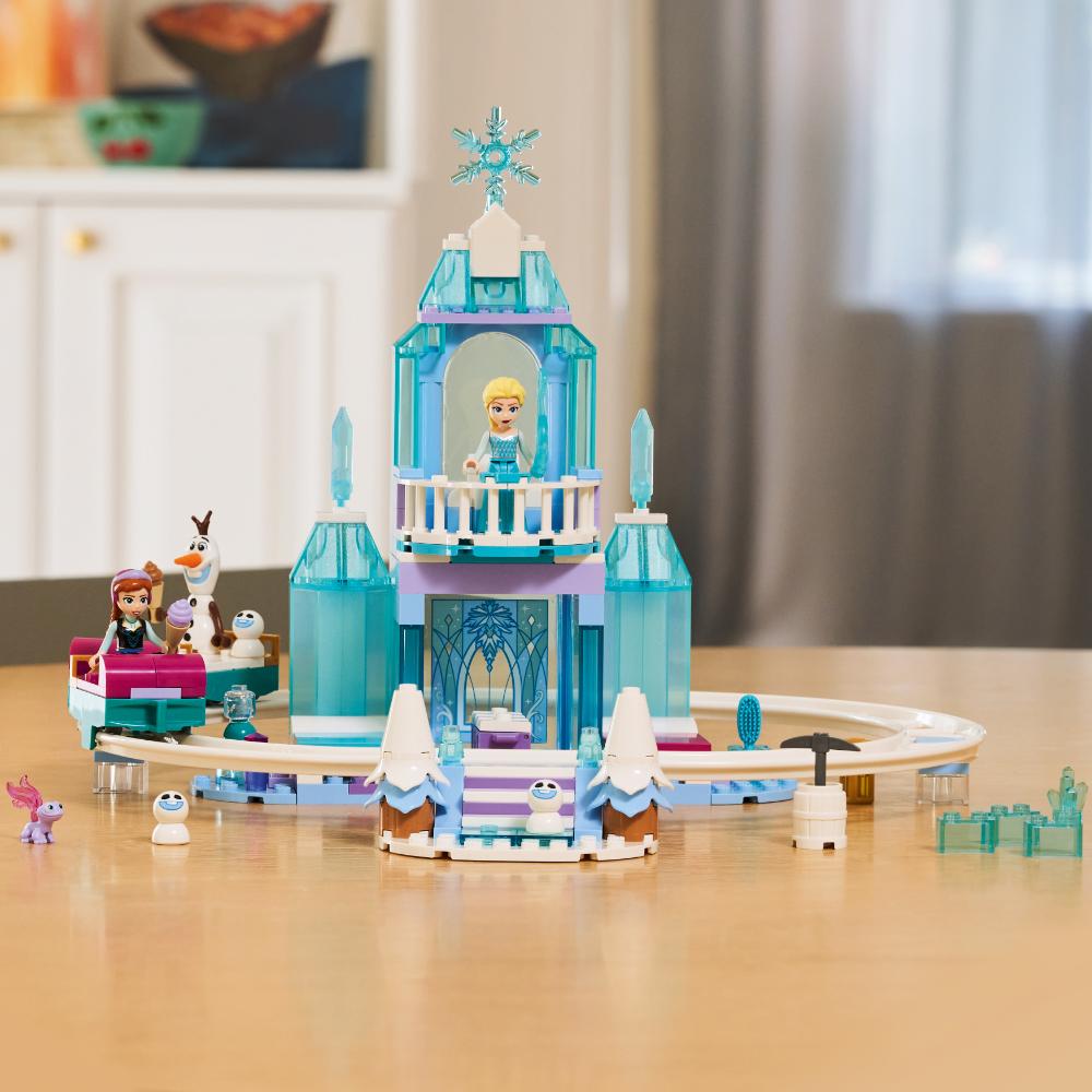 CASTILLO DE HIELO DE ELSA Y AVENTURA EN LA NIEVE