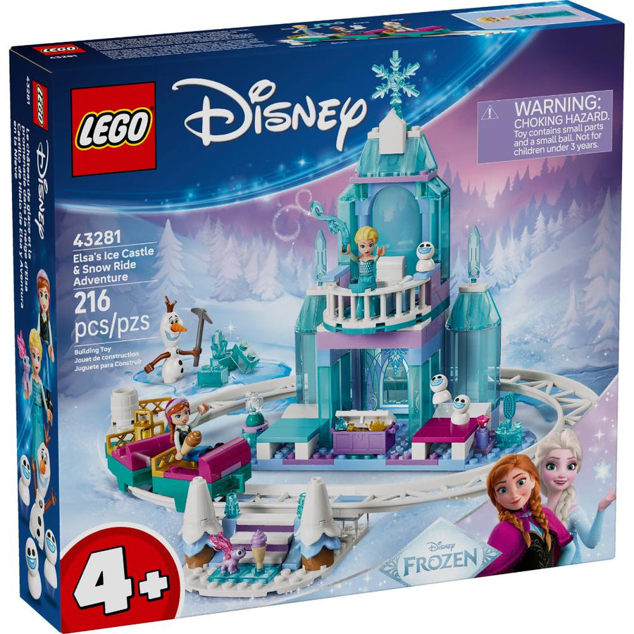 LEGO®Disney Princess: Castillo De Hielo De Elsa Y Aventura En La Nieve (43281)