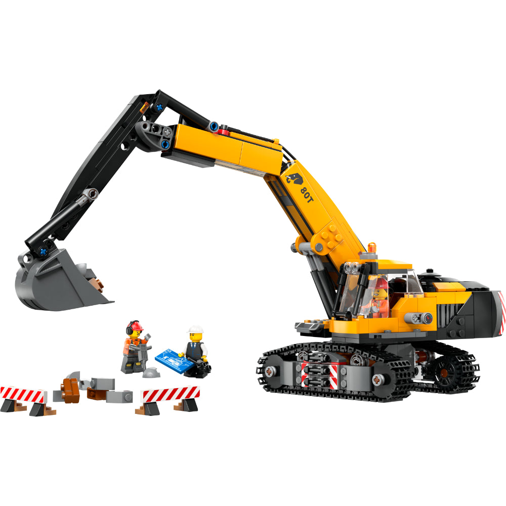 LEGO® City: Excavadora De Obra Amarilla (60420)_002