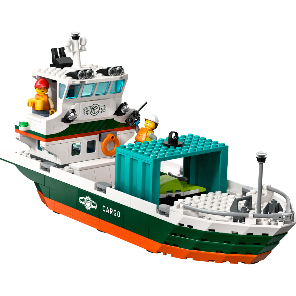 LEGO® City: Puerto Marítimo Con Buque De Mercancías (60422)_006