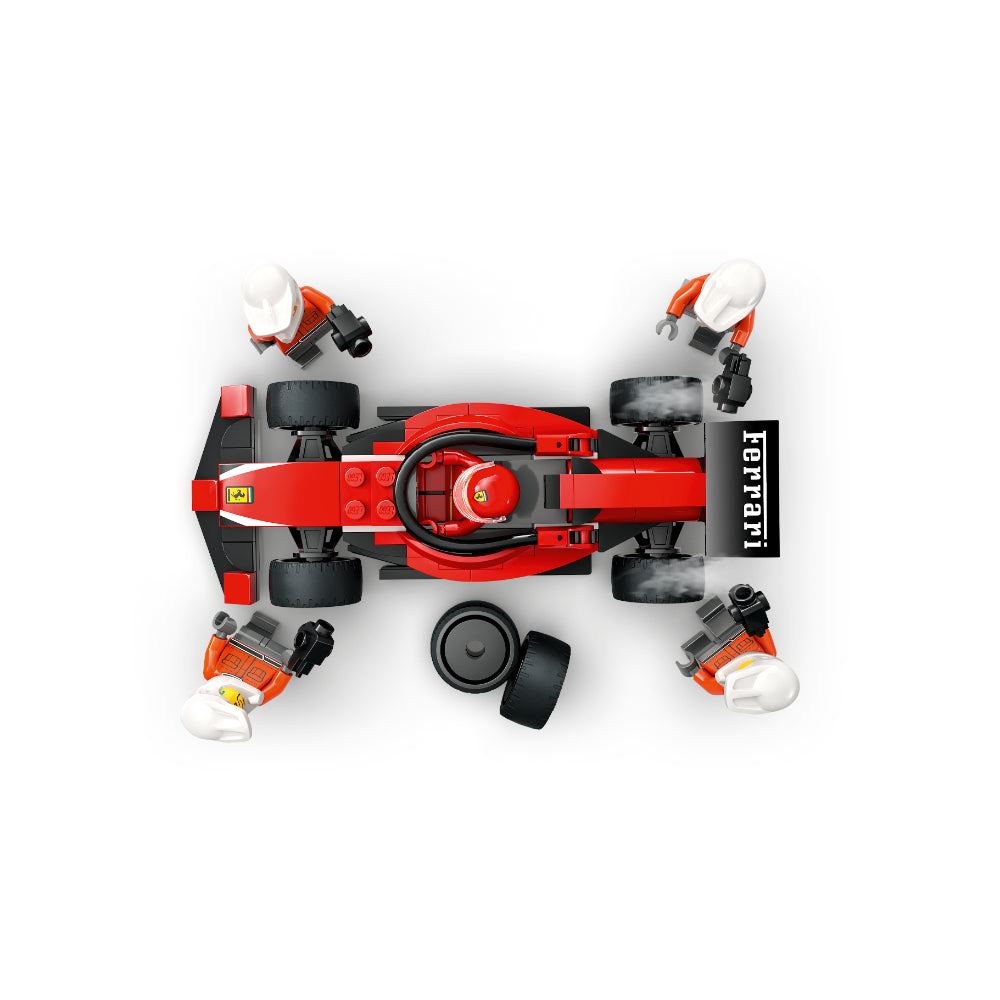 LEGO® City: Parada En Boxes De F1® Y Equipo De Mecánicos Con Coche Ferrari (60443)_008