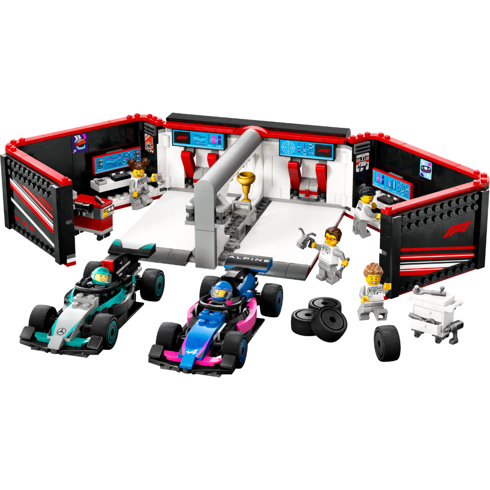 LEGO® City: Garaje De F1® Con Coches Mercedes-Amg Y Alpine (60444)_002