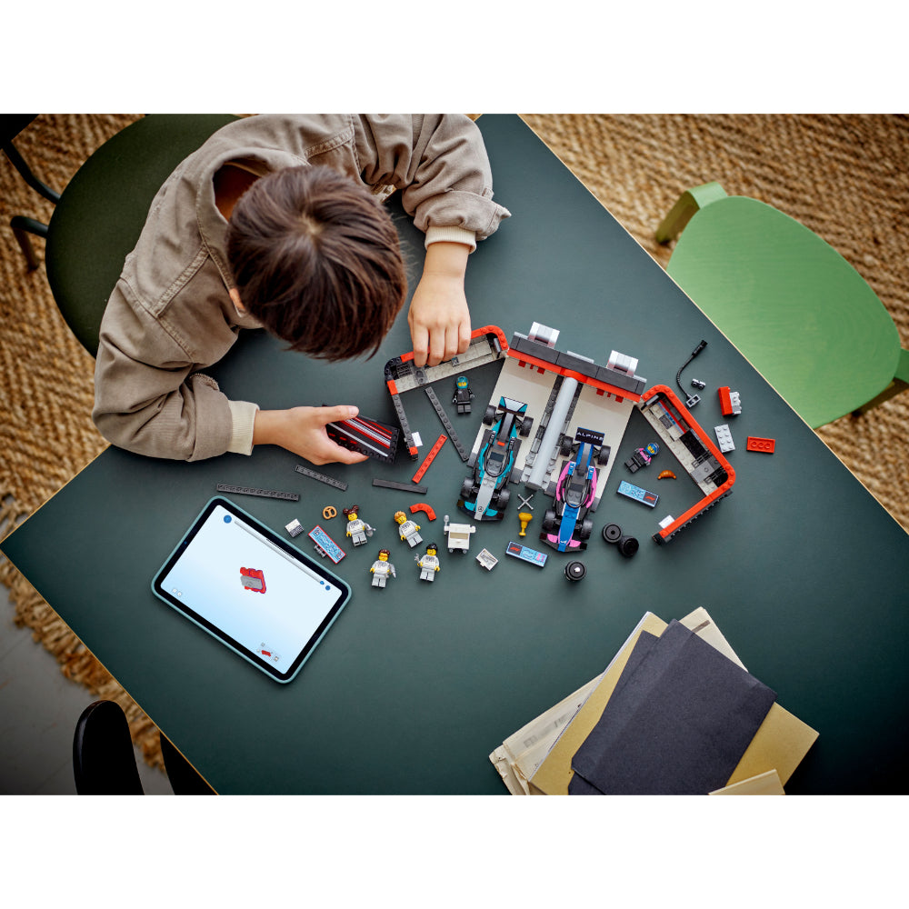 LEGO® City: Garaje De F1® Con Coches Mercedes-Amg Y Alpine (60444)_009