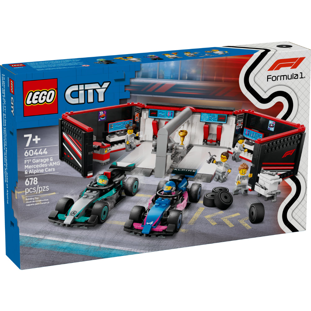 LEGO® City: Garaje De F1® Con Coches Mercedes-Amg Y Alpine (60444)_001