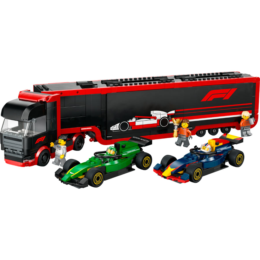 LEGO® City: Camión De F1® Con Coches De F1® Rb20 Y Amr24 (60445)_002