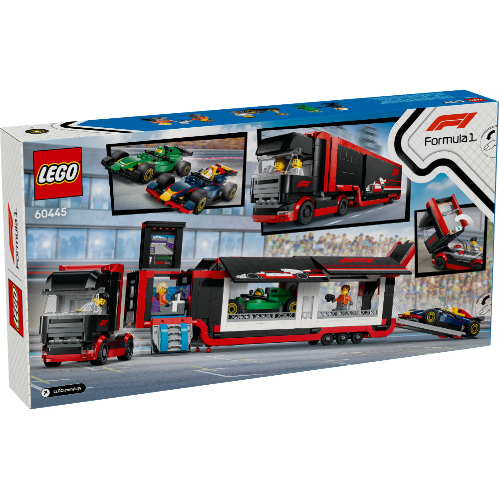 LEGO® City: Camión De F1® Con Coches De F1® Rb20 Y Amr24 (60445)_003