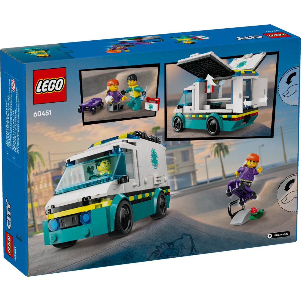 LEGO®City: Ambulancia De Emergencias (60451)_003