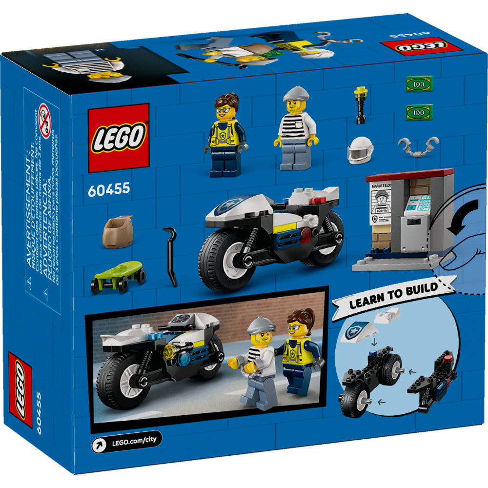 LEGO®City: Persecución En Moto De Policía (60455)_003
