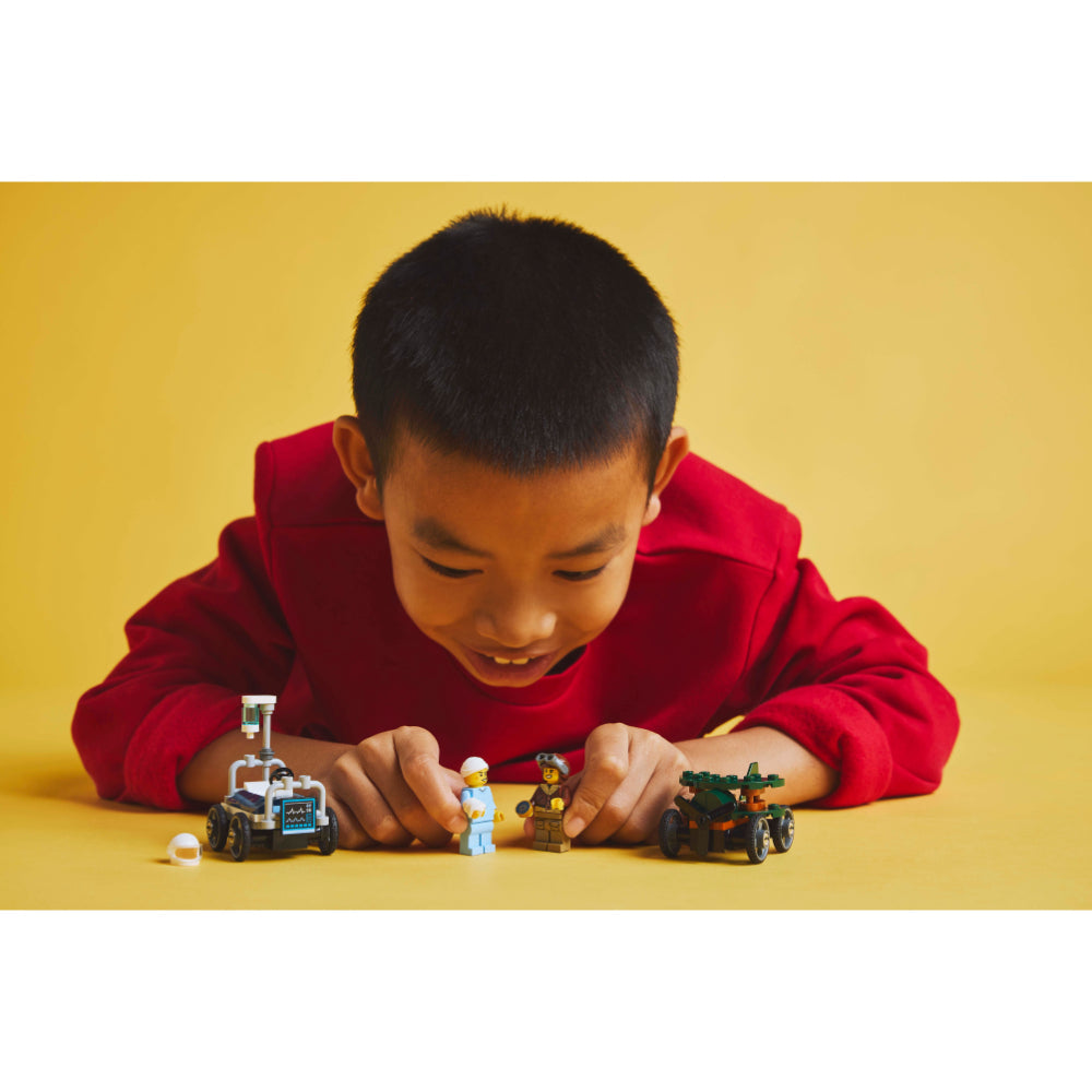 LEGO®City: Pack De Coches De Carreras: Avión Vs. Cama De Hospital (60459)_008