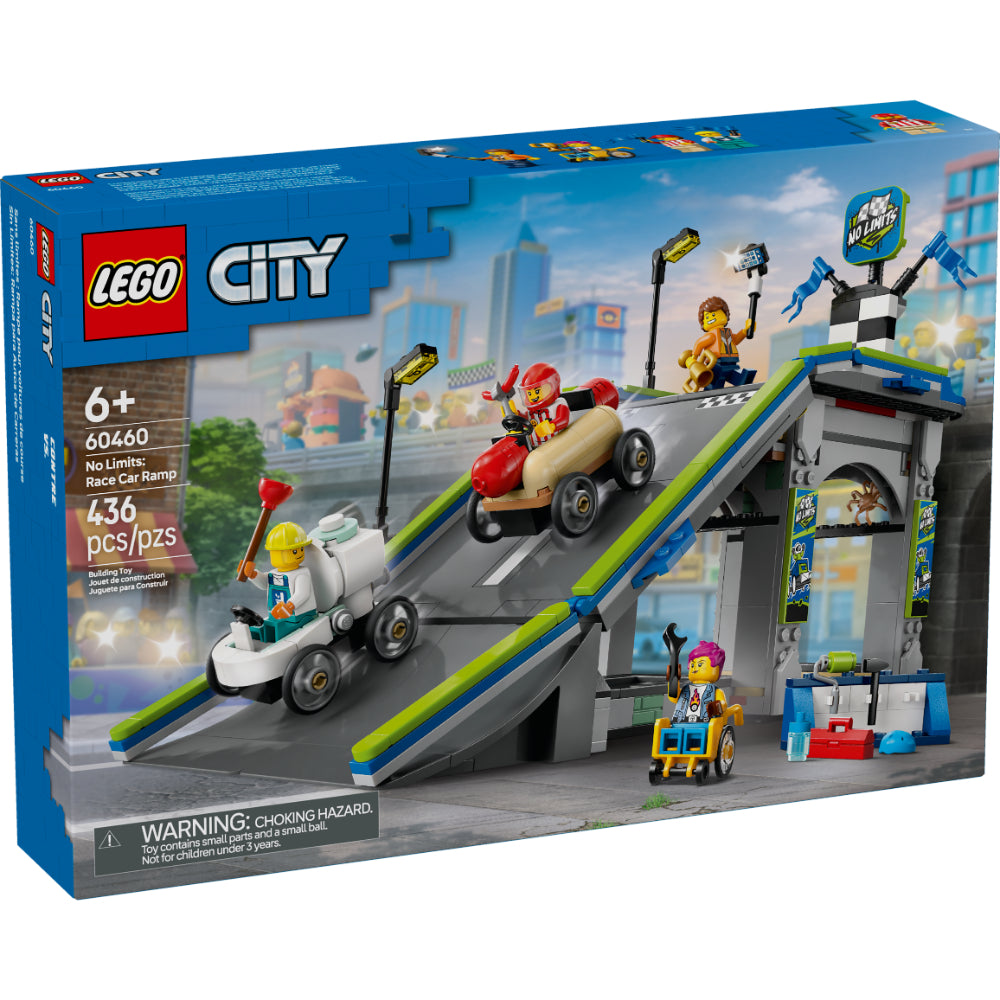 LEGO®City: Sin Límites: Rampa De Aceleración Para Coches De Carreras (60460)_001