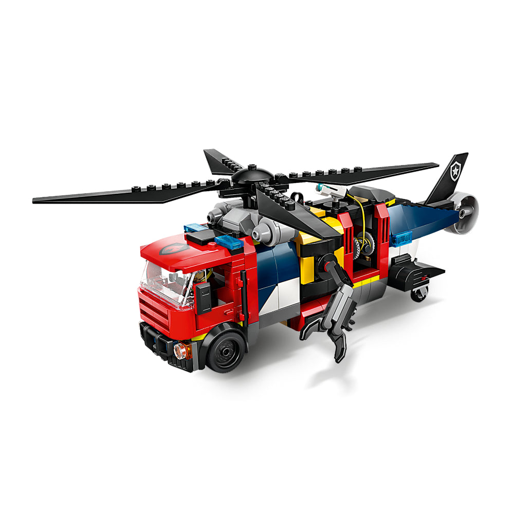 LEGO®City: Remix: Helicóptero, Camión De Bomberos Y Submarino (60462)_006