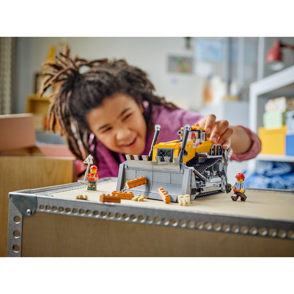 LEGO®City: Bulldozer Amarillo (60466)_009