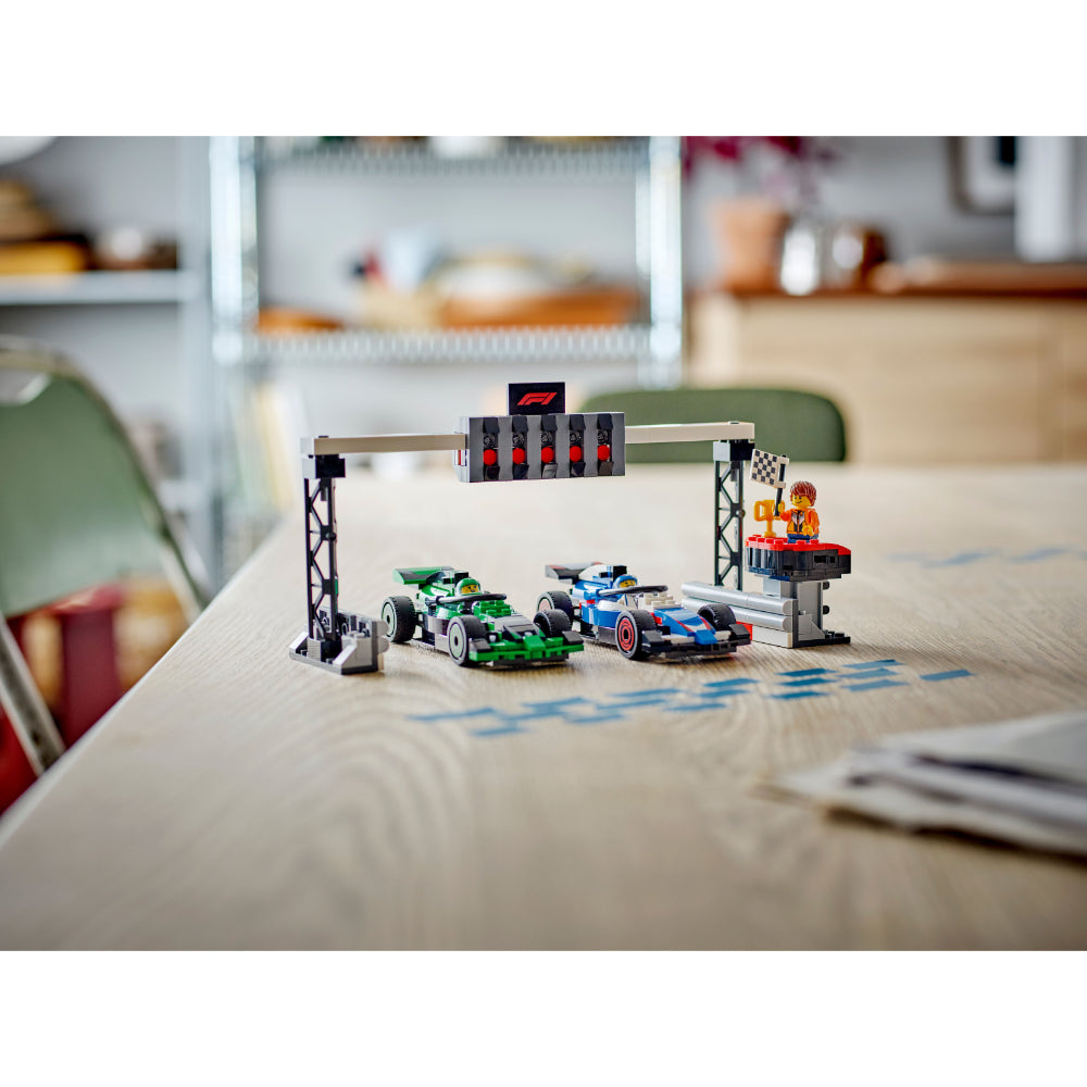 LEGO®City: Parrilla De F1® Con Coches De Carreras Vcarb Y Sauber (60474)_012