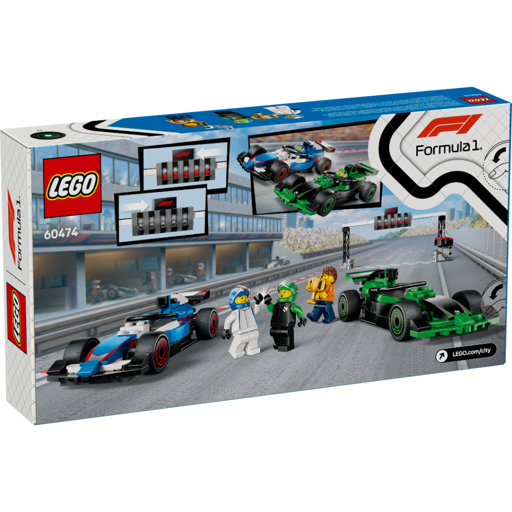 LEGO®City: Parrilla De F1® Con Coches De Carreras Vcarb Y Sauber (60474)_003