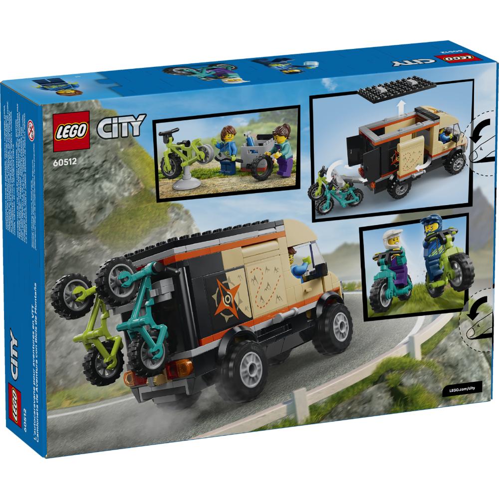 LEGO®City: Furgoneta De Aventura Con Bicis De Montaña (60512)_003