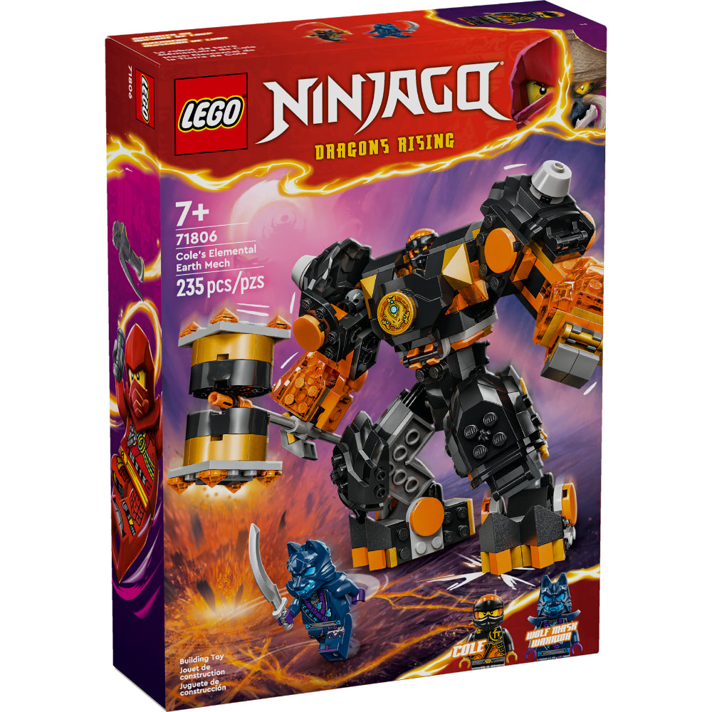 LEGO®Ninjago: Meca Elemental De La Tierra De Cole (71806)_001