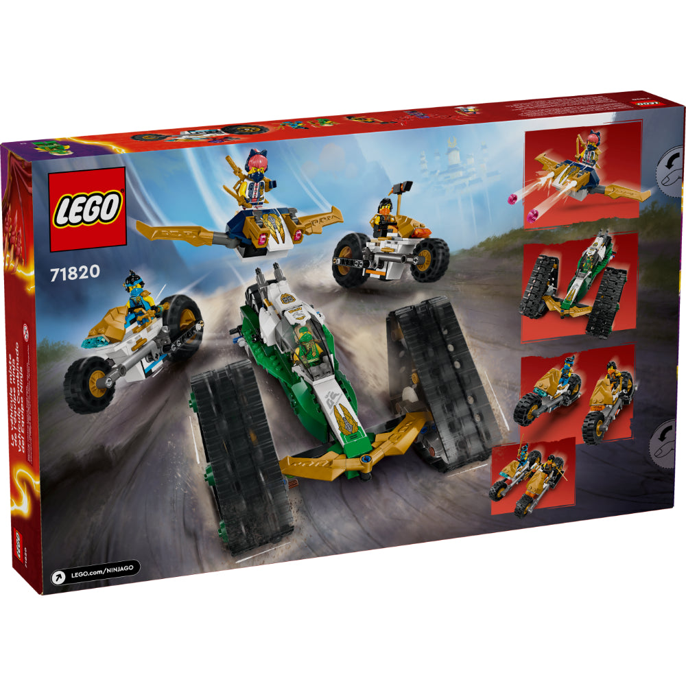 LEGO® Ninjago: Vehículo Combinado Del Equipo Ninja (71820)_003