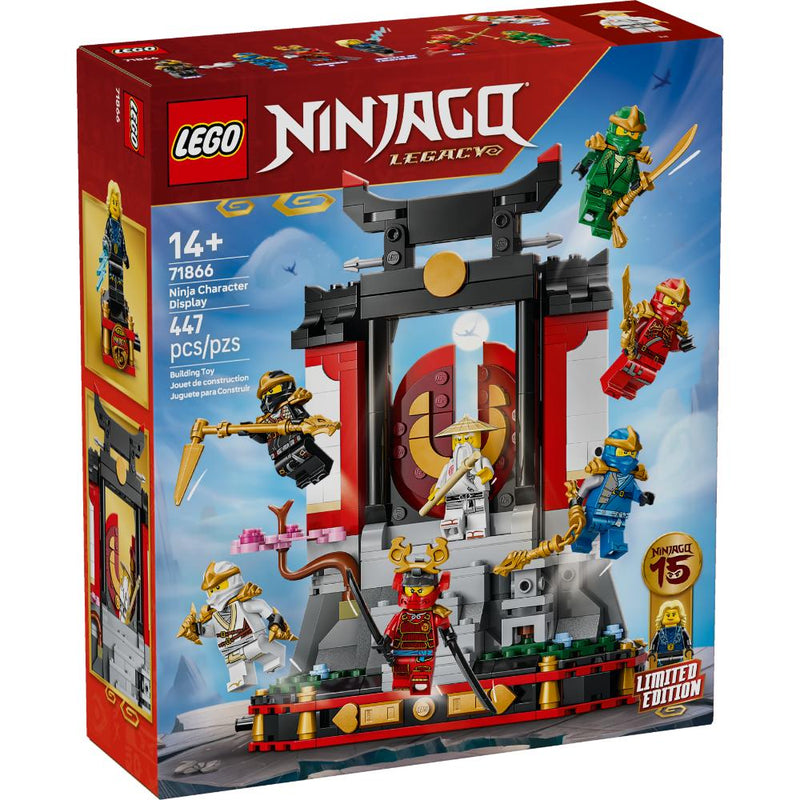 LEGO®Ninjago: Exhibición De Personajes Ninja: 15 Aniversario (71866)_001