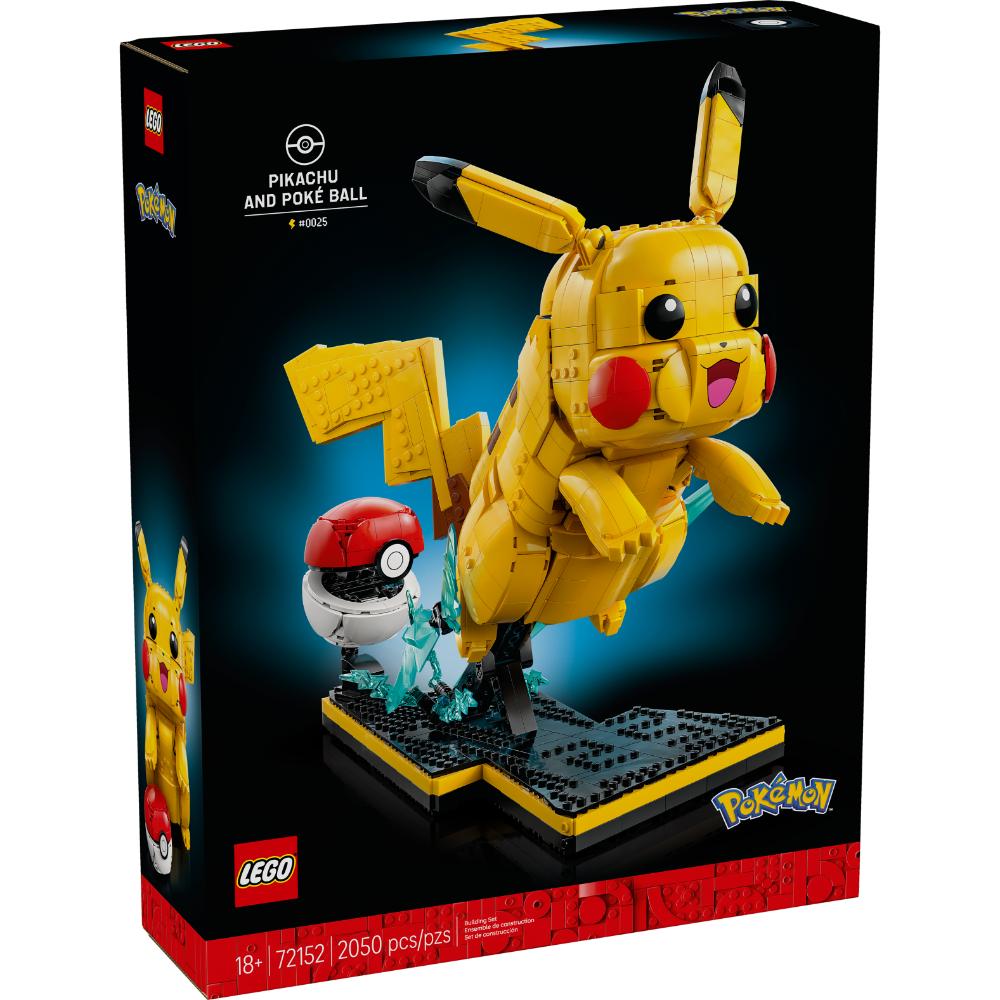 LEGO®Pokémon: Pikachu Y Poké Ball (72152)