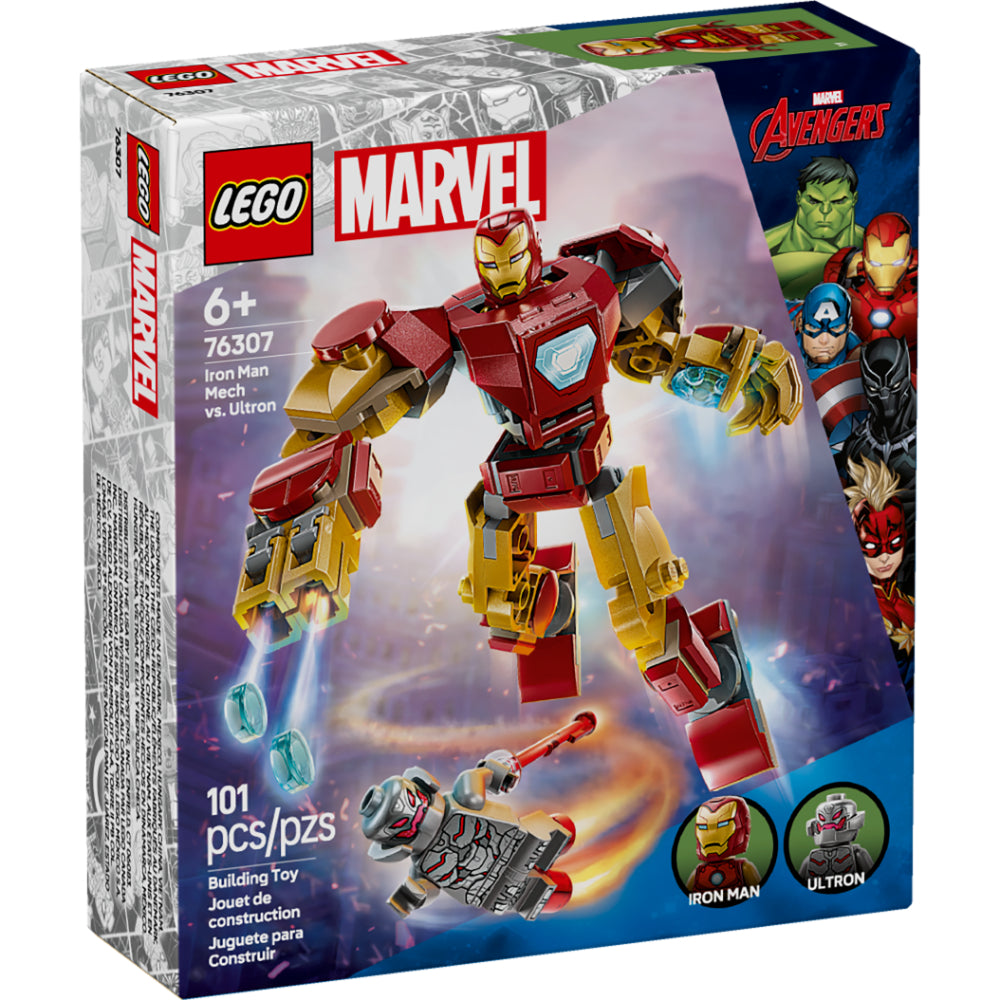 LEGO®Super Heroes: Armadura Robótica de Iron Man vs. Ultrón (76307)_001