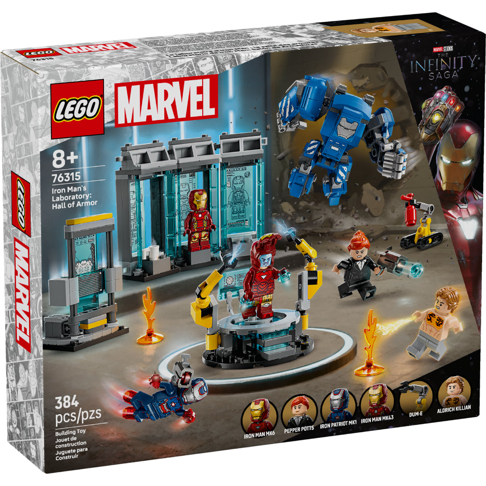 LEGO® Super Heroes: Laboratorio De Iron Man: Sala De Armaduras (76315)