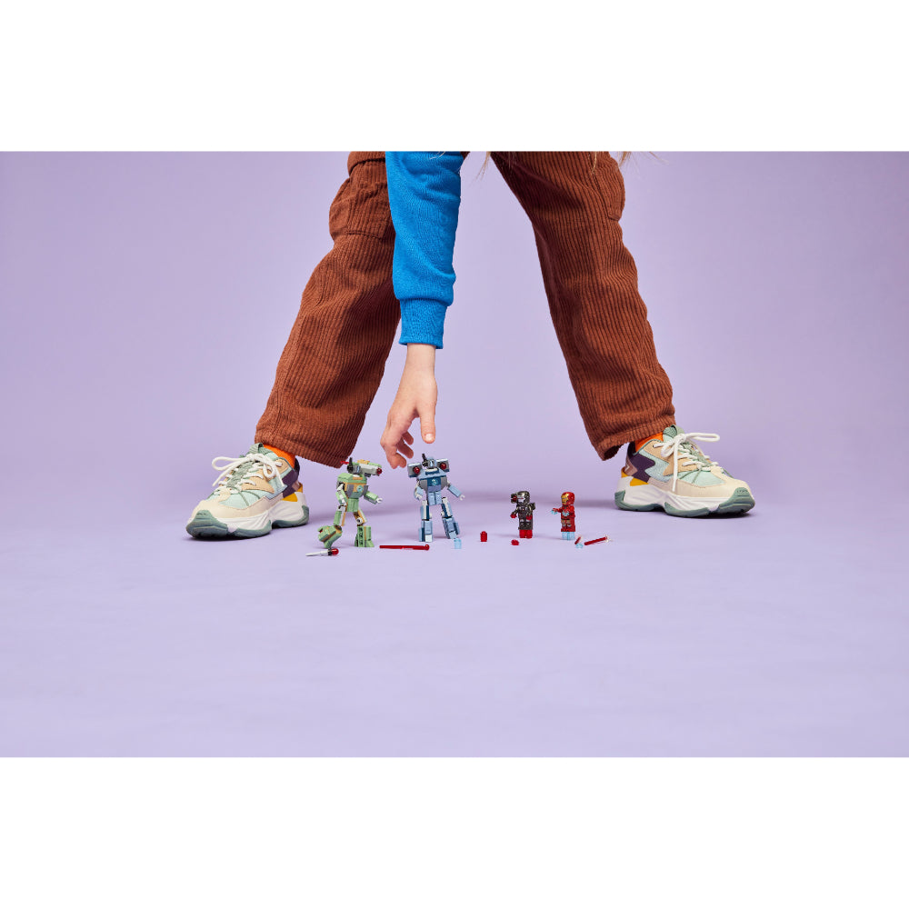 LEGO®Super Heroes: Iron Man Y Máquina De Guerra Vs. Drones De Hammer (76320)_010