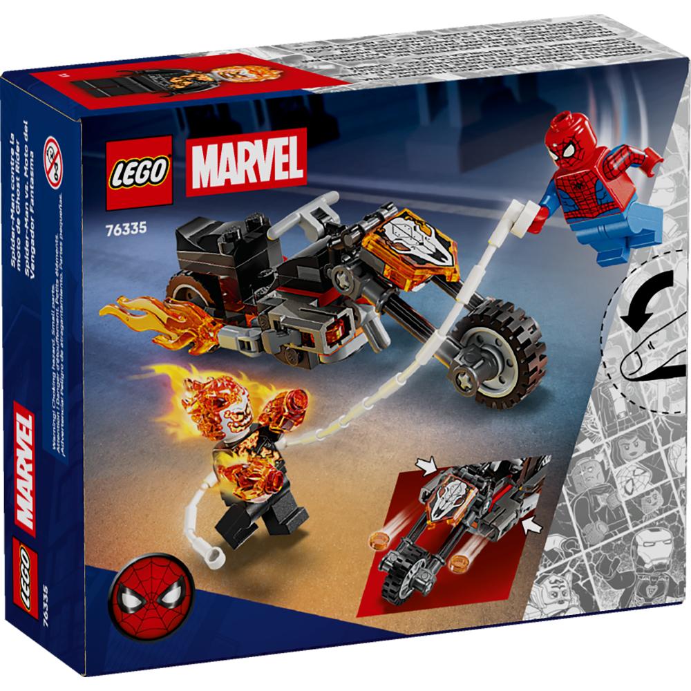 SPIDER-MAN VS. MOTO DEL MOTORISTA FANTASMA
