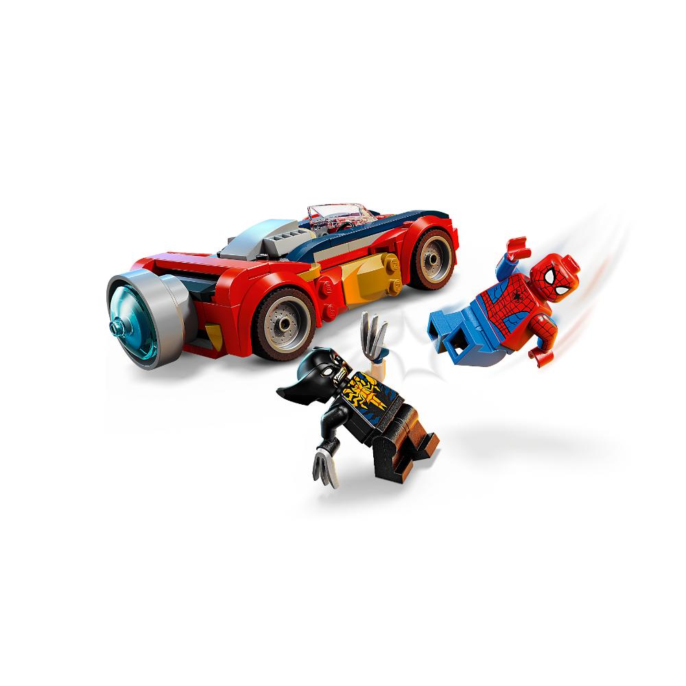 COCHE DE SPIDER-MAN VS. WOLVERINE VENOMIZADO