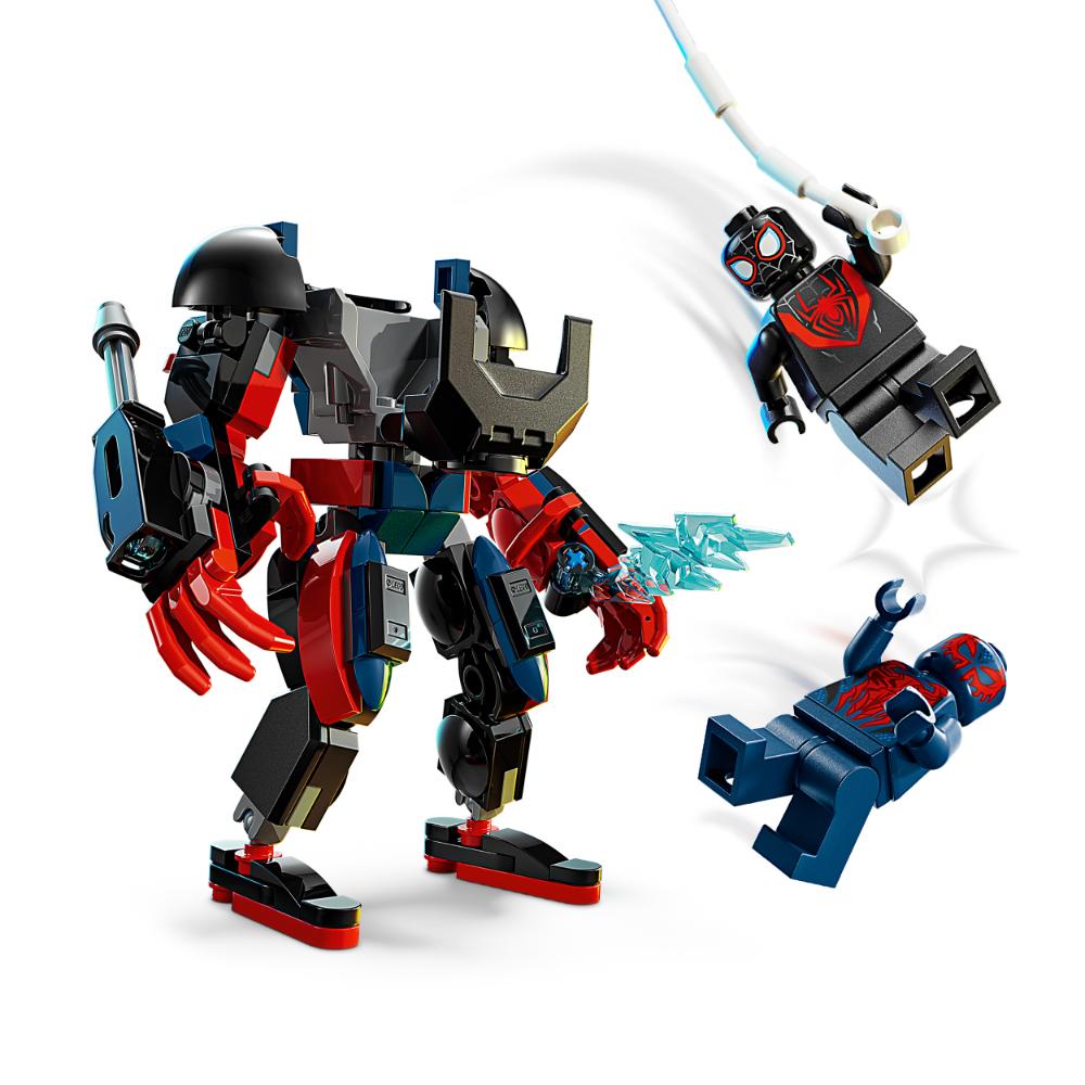 ARMADURA ROBÓTICA DE MILES MORALES VS. SPIDER-MAN 2099