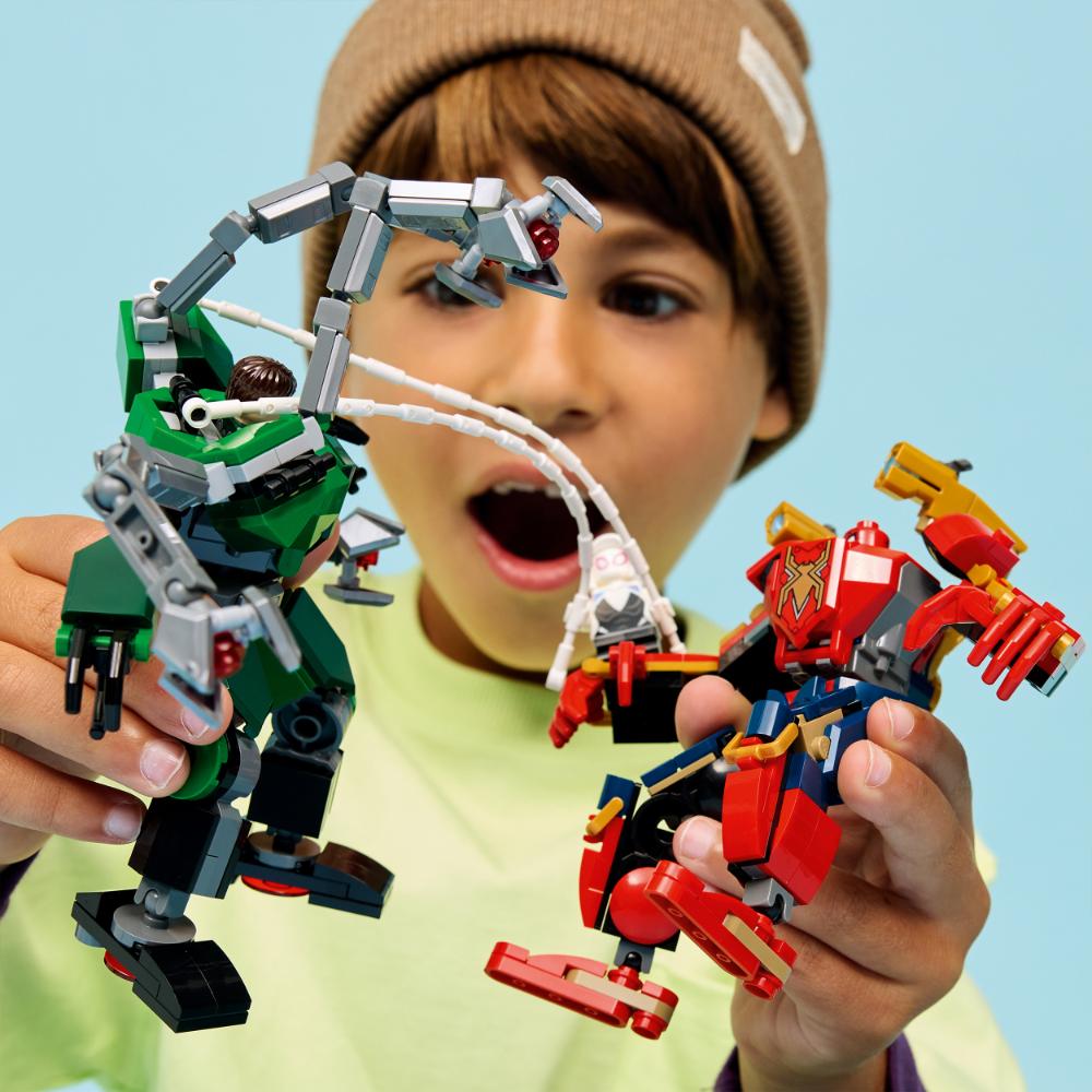 BATALLA DE ARMADURAS ROBÓTICAS: SPIDER-MAN VS. DOC OCK