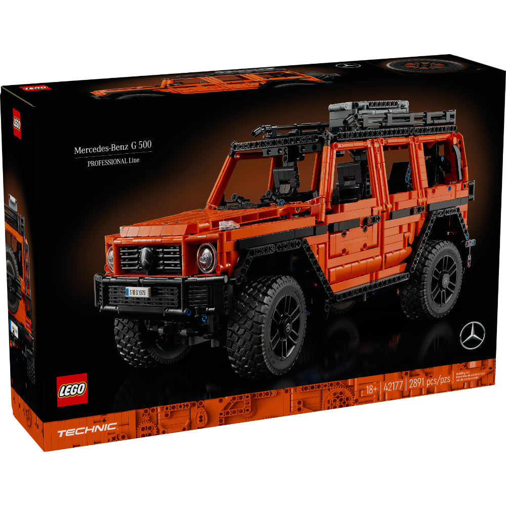 Maqueta LEGO Technic Mercedes-Benz G 500 PROFESSIONAL Line con detalles todoterreno realistas