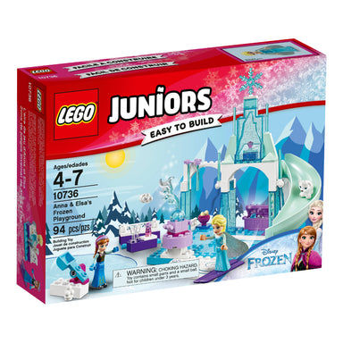 LEGO® Juniors Disney Frozen Zona de juegos invernal con Anna y Elsa (10736)