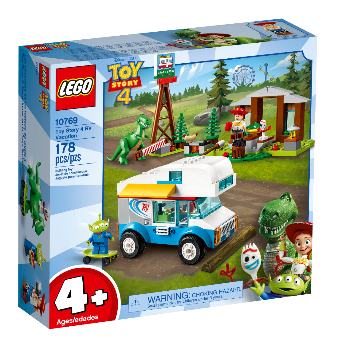 LEGO® 4+ Toy Story 4 Vacaciones en la Casa Rodante (10769)